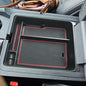 EDBETOS Center Console Organizer Compatible with 2023-2026 Honda Pilot, 2024 2025 2026 Honda Ridgeline/Passport Insert Tray Secondary Storage Armrest Box ABS Plastic Material, Red - color: Red