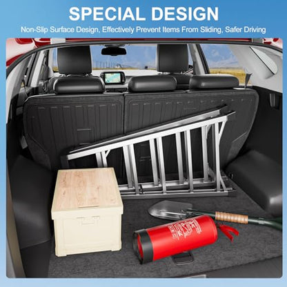 Xipoo Cargo Mat Compatible with 2016-2021 Tucson Trunk Mat Cargo Liner Trunk Liner TPE Back Seat Protector Replacement for 2016 2017 2018 2019 2020 2021 Tucson Accessories