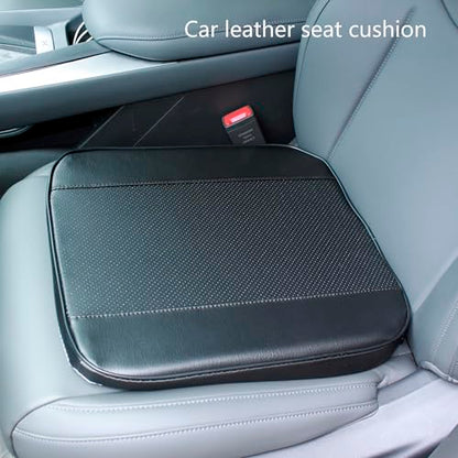Car Height seat Cushion Car Height seat Cushion Perforated Leather Fabric Memory Cotton Inner core Anti Slip Bottom Fabric Suitable for Various Vehicle Seats and Office Chairs