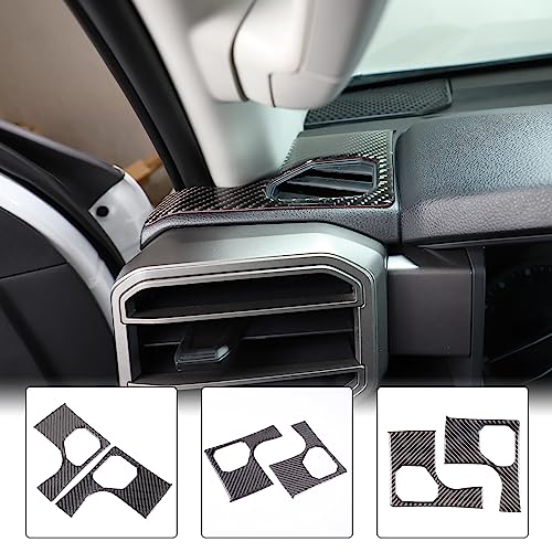 Car Dashboard Side Air Outlet Panel Trim Sticker Fit Toyot@a Tundra/Sequoia 2022-2024 Car Center Console Dashboard Side Air Vent Outlet Air-Conditioner Wind Frame Cover Protection Sticker Accessories - size: Dashboard Side Air Outlet Panel Trim Sticker