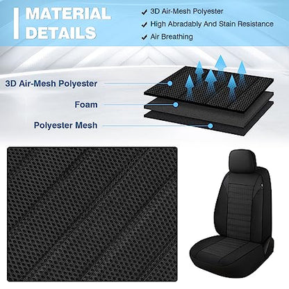VarCozy MeshFlex Front Seat Covers