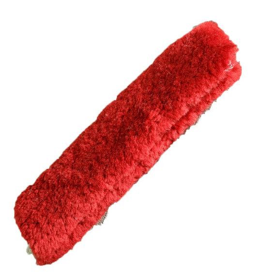 Twin Pack! Soft, Comfortable Universal Fitting Genuine Merino Sheepskin Seat Belt Shoulder Cover Pads for Adults, Children, Youth. Multiple Colors Available (Burgundy) - color: Burgundy