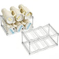 Yieach 2 Pack 2 Tier Stackable Water Bottle Organizer for Stanley,Yeti 40 oz Tumbler Organizer,Waterbottle Storage Rack,Clear Acrylic Cup Organizers for Kitchen Cabinets,Countertop,Pantry Shelf - size: 2 Tier(2 Set) Hold 12 Bottle