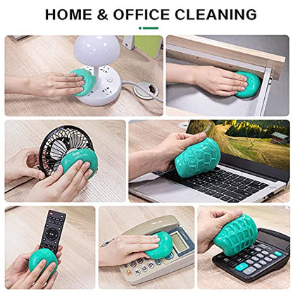 TICARVE Cleaning Gel for Car Detailing Car Cleaning Putty Auto Detailing Gel Detail Tools for Car Interior Cleaner Kit Car Vent Cleaner Automotive Car Cleaner Green - color: Green 1 Pack