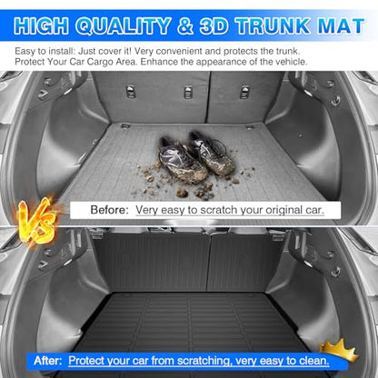 Cartist Cargo Liner for Nissan Murano 2025 2026, All Weather Trunk Mat for Murano Accessories, Anti-Slip Heavy Duty - size: 12) Nissan Murano 25-26