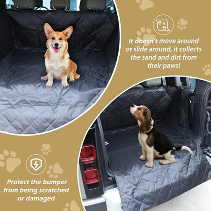 PIUGILH Car Trunk Pet Mat Cargo Liner Compatible with Land Rover Defender 2020 2021 2022 2023 2024 2025, Rear Seat Trunk Protector Cover Mat Interior Accessories (for Trunk)