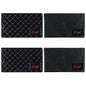 Sticky Dash Pad (4 Pack), Removable and Traceless Car Dashboard Mat with Heat Resistant, Sticky Non-Slip Dashboard Gel Pad for Cell Phone, Sunglasses, Keys, Coins and More (Size: 5.9" x 3.5")
