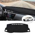 CARTIST Dashboard Cover Mat for 2014-2018 Toyota Corolla Accessories Dash Cover Flannel Dash Mat Sunshade Glare UV Rays Protector