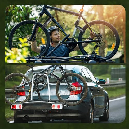 4 PCS Bike Rack Straps Bike Wheel Straps, Adjustable Bike Straps for Rack with Durability Hook Bike Car Rack Accessories, Keep The Bicycle Wheel from Spinning for Transportation and Storage