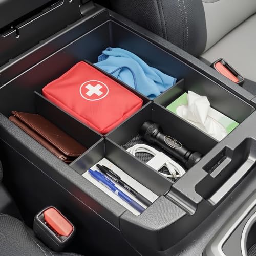 Vehicle OCD - Center Console Organizer for Toyota Tacoma (2016-2023) - Made in USA - SLX113 - size: 2016-2023, style: Center Console Organizer