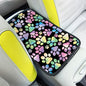 Universal Car Center Console Cushion Pad,Dog Paw Print 2 Car Armrest Pad Car Armrest Seat Box Cover Protector for Most Vehicle, SUV, Truck, Car - color: Dog Paw Print 2