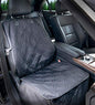 Bulldogology Front Car Seat Covers for Dogs - Heavy Duty Seat Cover for Cars, Trucks, Vans, and SUVs - 100% Waterproof Front Seat Cover - Passenger Car Seat Cover for Front Seat (Black)