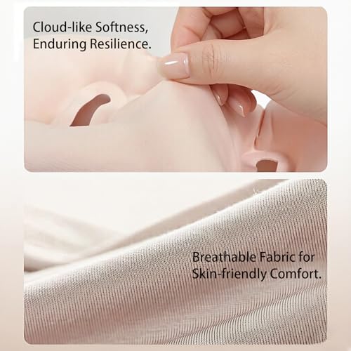 SUFU Ultra-Light Travel Neck Pillow - 68g Lighter Than Phone, 360° Neck Support, Adjustable Softness, 2-in-1 Inflation & Storage, Ideal for Airplane/Business Travel,Pink