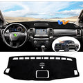 CARTIST Dash Cover Fits for Ford Ranger 2019 2020 2021 2022 (Without HUD), Dashboard Cover for Ranger Accessories, Dash Mat Anti-Slip Silicone Back - size: Ford Ranger 2019-2022 (Without HUD)