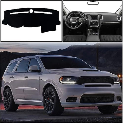 Dash Mat Cover Interior Dashboard Protector pad Compatible with Dodge Durango SXT Limited GT R/T Citadel SUV 2011-2020 Dashboard Cover Pad Carpet Protector