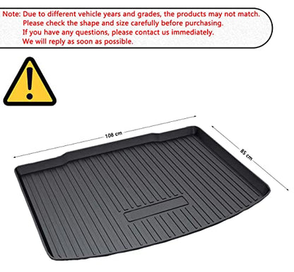 CRV Cargo Liner - Compatible with 2017-2022 Honda CR-V Lower Deck,Not for Subwoofer/Touring/Hybrid Models,All-Weather 3D Waterproof Rear Trunk Tray Floor Mat Custom Fit TPO Accessories - size: 3）For Honda CRV（2017-2022 ）Trunk Mats