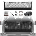 Truck Bed Cargo Net Trunk Netting Compatible with Toyota RAV4 2019-2024 2025 Accessories, Pickup Cargo Organizer SUV Sedan Storage Net w/Heavy Duty Carabiners - style: 19-24 RAV4