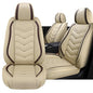 Car Seat Cover for KIA Soul 2010-2025, Driver's Seat Covers,Non-Slip Waterproof seat Cover,Wear-Resistant Nappa Leather car seat Covers. (Standard 2 Seats/Beign) - color: Beige, size: Standard 2 Seats