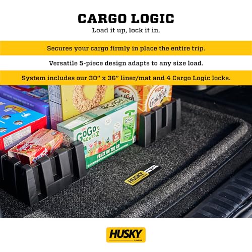 Husky Liners Cargo Logic Organizer | Fits Cars, Trucks, Vans, SUVs | Cargo, 1-pc Black - 40002