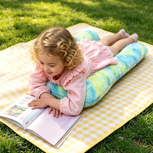 Shoulder Wrap for Family Multi-Purpose Neck Pillow, Travel Companion,Travelling Sleeping Pillow for Car, Train, Bus and Home Use - color: Tie Dye/Green