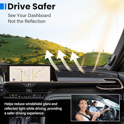 Dash Cover Mat Compatible with Hyundai Sonata 2011 2012 2013 2014 Dashboard Cover for Pad Custom Car Dashboard Interior Accessories Ornament - size: Compatible with Sonata 2011-2014