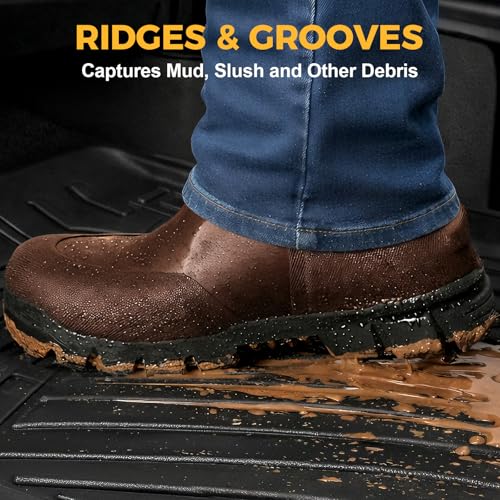 Floor Mats for Honda CRV 2012-2016, All Weather Floor Mats Trunk Cargo Liner with Backrest Protectors Accessories, Full Coverage Set (Not fit Touring/EX-L) - style: For Honda CR-V | 2012-2016