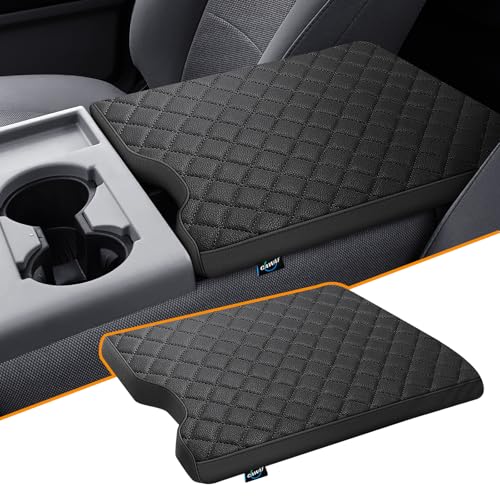 Center Console Cover Compatible with Ford F150 2015-2025,2017-2025 F250 F350 F450 with 40/20/40 Jump Seat Armrest Accessories, Leather Armrest Cover Protector (Jump Seat Console Only) - size: Jump Seat 15-25 F150 & 17-25 F250