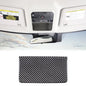 Aunginsy Car Roof Glasses Box Cover Decorative Sticker Compatible with Toyota Tundra/Sequoia 2022-2024 Real Carbon Fiber Car Roof Glasses Box Panel Trim Sticker Protection Cover Interior Accessories - size: Car Roof Glasses Box Cover Sticker