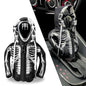 HXOUSE Skull Gear Shift Hoodie - Easy to Put & Remove Shifter Hoodie with Zipper, Soft & Comfortable Fabric Shift Knob Hoodie Fits Most Car Shifters Enhance Your Driving Experience
