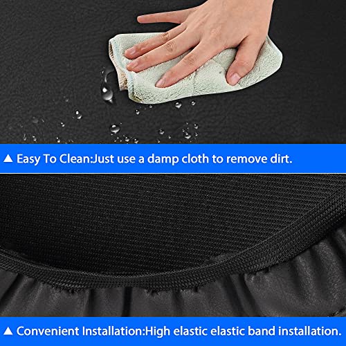 Autorder Center Console Cover for 2023 2024 2025 Toyota bZ4X /Subaru Solterra Accessories Armrest Cover Anti-Scratch Middle Console Pad Leather Armrest Protector - size: 23-25 bZ4X