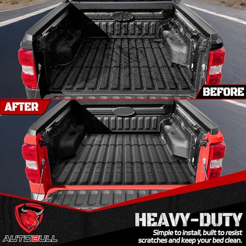 Truck Bed Mat Bed Liner Fit for 2022 2023 2024 2025 2026 Ford Maverick Hybrid & Gas Accessories(4.5FT, 54.4"), Not Fit Drop-in Liner - style: 6)2022-2025 |Ford Maverick Hybrid&Gas Bed Mat (4.5FT, 54.4" Bed)