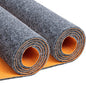 2-PC 64 X 32 Inch Heavy Duty Oil Spill Mat, 6.5mm Thickened Garage Floor Mat for Under Car, 1/4" Waterproof Rubber Backing Absorbs Oil Quickly, Washable, Reusable, Durable, Non-Slip - size: 5'4" x 2'8"