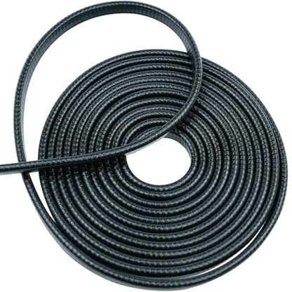 33FT(10M) Car Door Edge Guards Door Trim Edge Protector with Built-in Metal Clips, Prevent Scratches and Dings for Cars Trucks, Black - size: 33FT