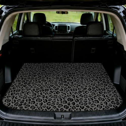 Car Trunk Mat - Universal Size 29" x 39", Leopard Print Pattern Cargo Liner, Car Accessory for SUVs/Sedan/Wagons, Durable Protective Mat, Trunk Liner for Families/Travel Enthusiasts - style: Leopard Print-8