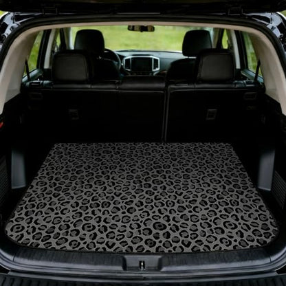 Car Trunk Mat - Universal Size 29" x 39", Leopard Print Pattern Cargo Liner, Car Accessory for SUVs/Sedan/Wagons, Durable Protective Mat, Trunk Liner for Families/Travel Enthusiasts - style: Leopard Print-8