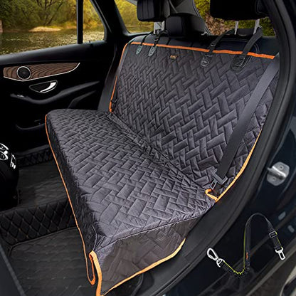 Bench Dog Seat Cover, Oxford Cloth Vehicle Seat Cover for Car/SUV/Small Truck, Universal Fit, Black, Waterproof, Heavy Duty, Nonslip, Machine Washable - size: Regular for Car/SUV/Small Truck