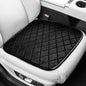 Front Car Seat Cover - Breathable Bottom Seat Cover, Linen Seat Pad Non-Slip Car Seat Protector, Universal Summer Seat Cushion for Car, Sedan, SUV, Truck and Van Office Home (Black)