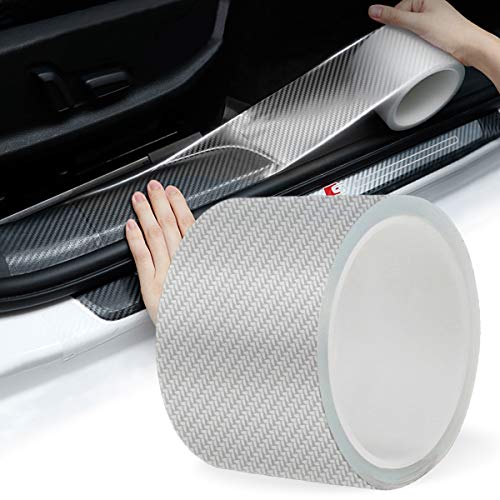 Storystore Car Door Edge Guards, 2.7In x 33Ft Door Sill Guard Protector, Anti-Scratch Adhesive Tape, Automotive Anti-Collision Strip for Car Door Edge/Front and Rear Bumper/Door Sill Protector - size: 2.7In x 33Ft