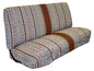 Universal Baja Saddle Blanket Bench Full Size Seat Cover Fits Ford, Chevrolet, Dodge, and Full Size Pickup Trucks (Brown) - color: Brown