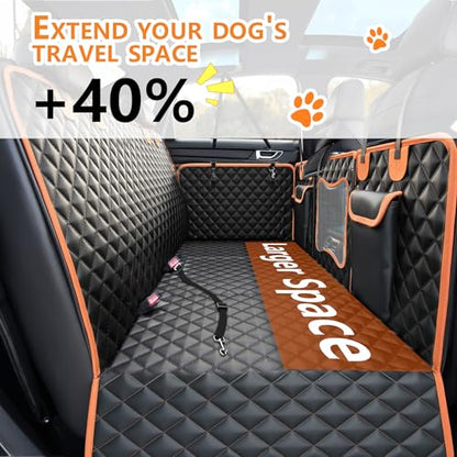 Back Seat Extender for Dogs,Dog Car Seat Cover for Back Seat with Hard Bottom Holds 500 lbs,Car Seat Protector,Waterproof Extender for Dogs,Dog HammockPet Bed for Full-Size Cars,SUVs, Small Trucks - size: For Cars/Mid-Size SUV/Small Truck