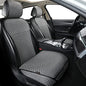 Breathable Car Seat Cover,Luxury Front Seat Cover,Durable and Non Slip,Polyester Silk Material, Universal Car Seat Cushion,Suitable for All Seasons,Airbag Compatible (Gray-2PCS) - color: Gray-Front 2pcs