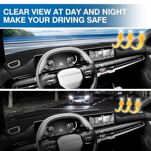 KUST Black Dash Cover for Kia K4 2025-2026 Left Hand Drving Dash Carpet Polyester Non-Slip Dash Protector Interior Accessories for K4 Custom Fit Dash Mat Sunshade Windshield Glare - size: For K4 25-26