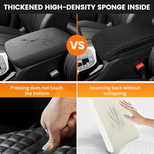 Car Center Console Cover Armrest Cover for 2018-2023 2024 BMW X3 Center Console Pad Interior Accessories Car Armrest Seat Box Cover Protector with Pockets Storage Bag - size: BMW X3 2018-2024