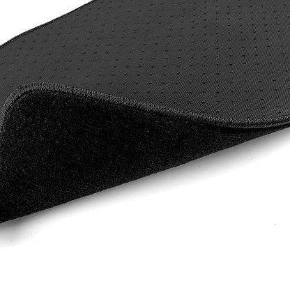 Floor Mats Compatible with 2016-2024 Honda HR-V, Nylon Black Let Right Front Rear 4PCS Set Carpet by IKON MOTORSPORTS, 2017
