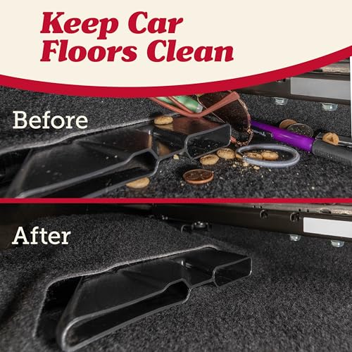 Lusso Gear Car Seat Gap Filler (2 Pack) - Stop Dropping Between Seats - Universal Fit for Car, Truck, SUV - Block the Gap between Seat Console - color: Gap Filler - Black