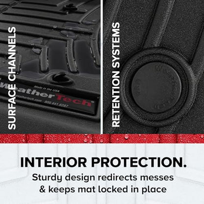 WeatherTech Custom Fit FloorLiners for Honda CR-V - 1st & 2nd Row (463161-460982), Grey - color: Grey