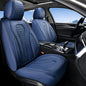 Coverado Seat Covers, Car Seat Covers Front Seats, Blue Car Seat Cover, Waterproof Car Seat Covers, Car Seat Cushion, Front Car Seat Covers Leatherette Car Seat Protector Universal Fit Most Cars - color: Blue, size: FrontPair