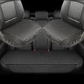 Breathable Universal Four Seasons Car Seat Covers, Luxury Include Front Car Seat Protector and RearCar Seat Cushion,Compatible with 95% Vehicles Fit for Cars Truck SUV (Black,3PCS) - color: Black-3PCS