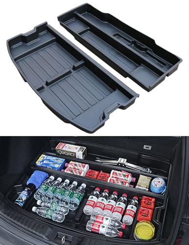 For 2017-2022 Honda CR-V Trunk Hidden Storage Box, CRV Insert Cargo Rear Hatch Specific Organizer, SUV Extra Space fits CR-V EX EX-L LX Touring Under Cargo Floor Storage Bins Accessories