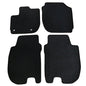 Floor Mat Compatible with 2015-2020 Honda Fit, Factory Fitment Floor Mats Carpet Front & Rear Black 4PC Nylon by IKON MOTORSPORTS, 2016 2017 2018 2019